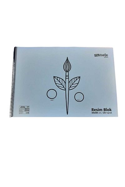 Mynote 35X50 Plastic Cover 25 Leafs Picture Notebook