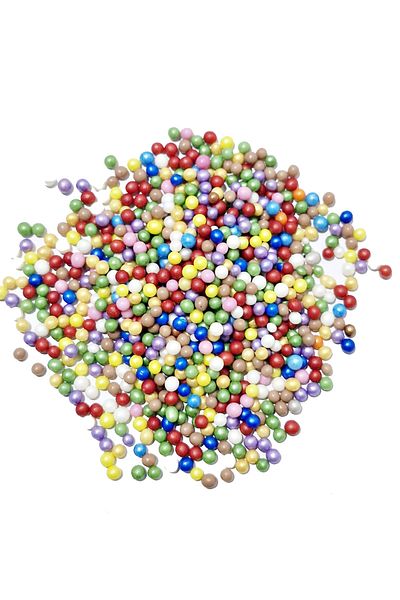 ovalette Edible Cake Decoration Rice Puff Chocolate Mixed Color 40 g Future