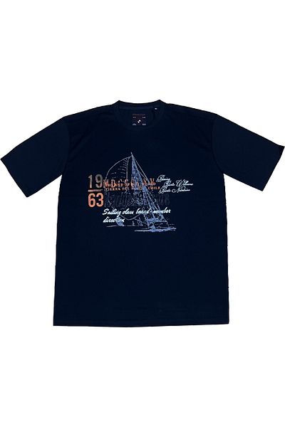 montecarlo Μπλουζάκι μεγάλου μεγέθους Lycra Combed Cotton