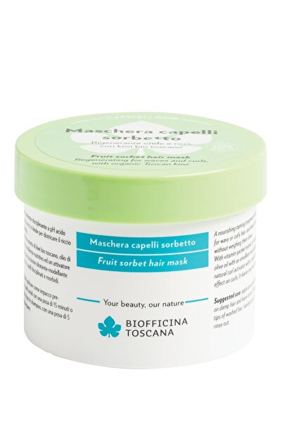 Biofficina Toscana Masca par ondulat, cret cu kiwi, 200ml - Biofficina
