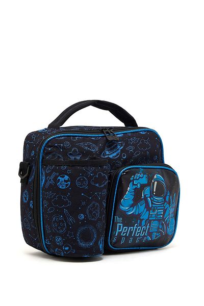 R&B Black BOYS LUNCH BAG
