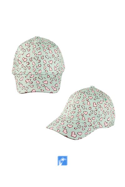 Kardelen Butik Denizli 100% Polyester Printed Baby Girl Hat (Age 1-3) (Size 48-50 cm)