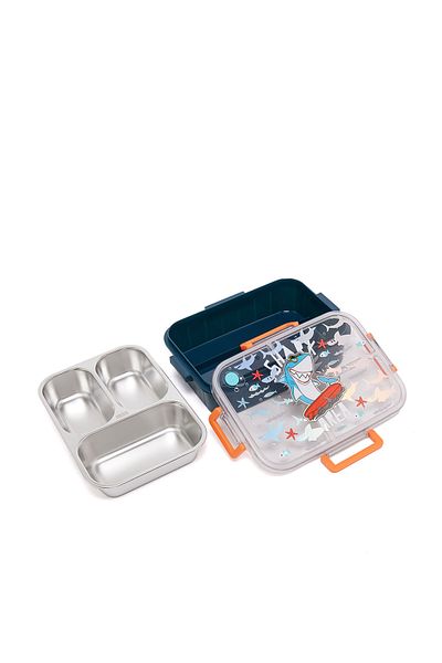 R&B Dark Grey BOYS LUNCH BOX