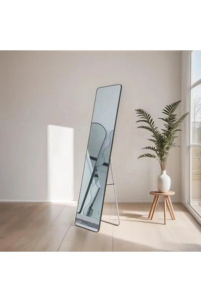 Gharaib Al Tuhaf Modern design stand mirrors with a slim frame, size 160*45 cm