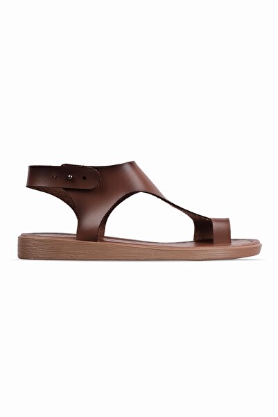 Lal Shoes & Bags Roben Bodrum Flip Flops Sandale cu curele la gleznă Pantofi-Tan