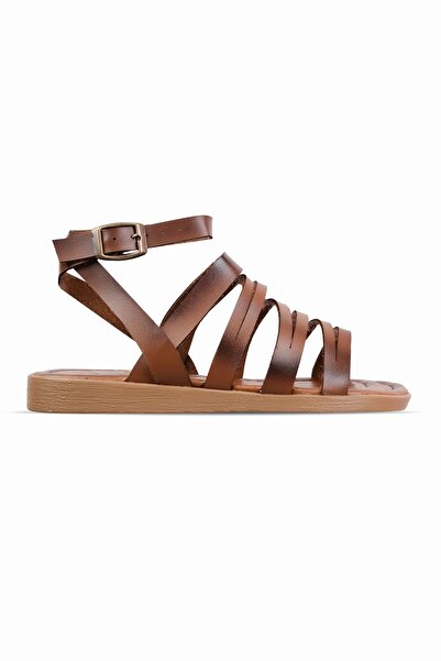 Lal Shoes & Bags Sandale Afra Bodrum pentru femei, cu trei dungi, cu curele l...