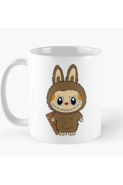 POPULUS Labubu Brown Mug Cup