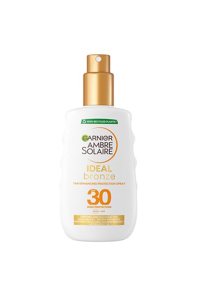 Garnier Ideal Bronze Ambre Solaire Body Spray SPF 30, 200 ml, Garnier