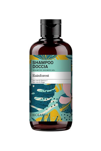 Bioearth Sampon si gel de dus Rainforest, 500ml - Family Bioearth