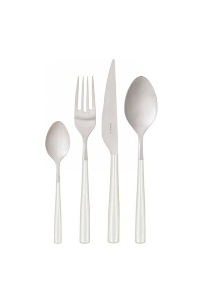 BUGATTI Athena Ivory Pearl Inox 24 Parça Çatal Bıçak Seti