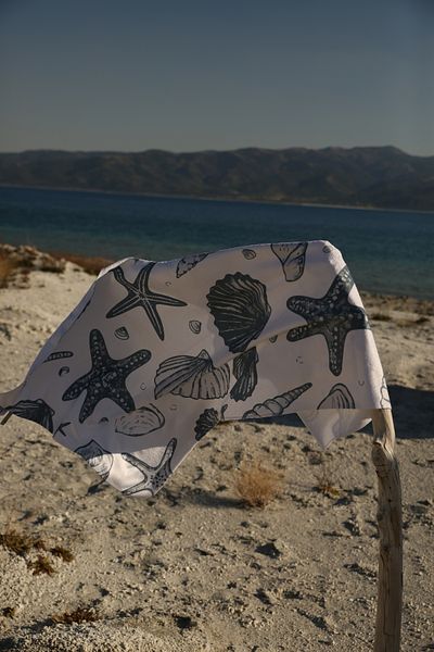 Home Cotton High Absorbent Beach Towel - for Sea & Pool Use - Quick Dry