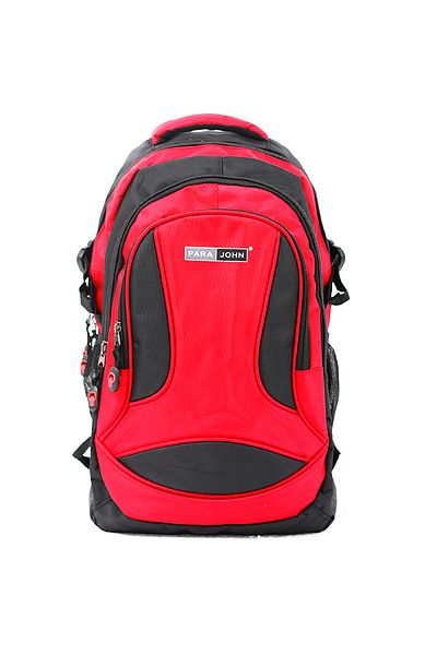 PARAJOHN Iconic Lightweight Durable Schoolbag 20 inch -Red