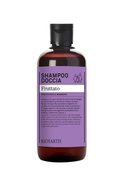 Bioearth Fruity scented shampoo & shower gel, 500ml - Bioearth