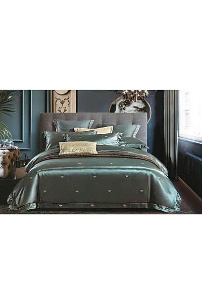 Casa New Concept Jacquard Bed Linen Set 6 pieces, bed sheet 230x250cm, 4 pillowcases