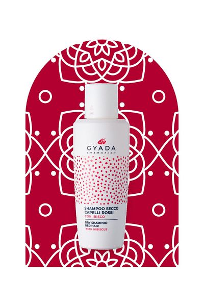 Gyada Cosmetics Dry shampoo for red hair, 50gr - Gyada Cosmetics