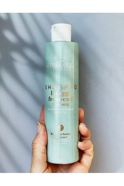 MaterNatura Frequent use shampoo with white tea, 250ml - Maternatura