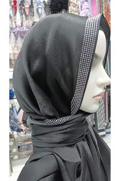 karanfil Önü taş süslemeli abiye şal