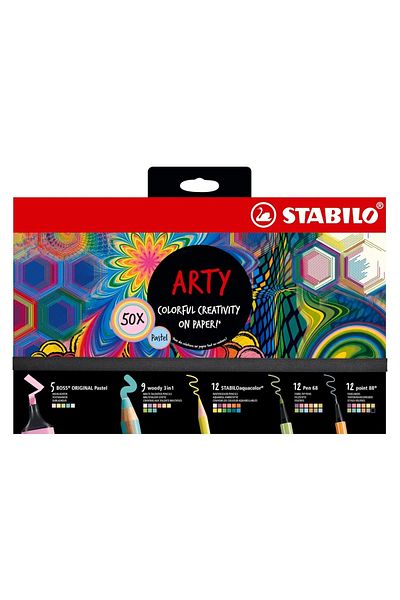 Stabilo Creative Arty Set 50 Pastel Giant Set