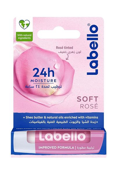 LABELLO lip balm with rose extracts - 4.8g