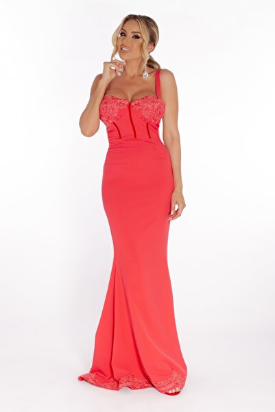 Atmosphere Fashion Long dress made of bistrech