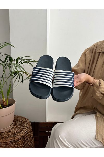 Behtah Kundura Ανδρικές παντόφλες πολυτελείας Μαλακή σόλα Pool Seaside Beach Καθημερινές μαλακές παντόφλες με υγρό δάπεδο