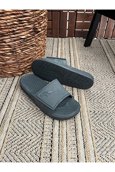 Behtah Kundura Eagle Patterned Open Front Non-Slip Balcony Bathroom Garden Beach Pool Seaside Sea Slippers Military Service
