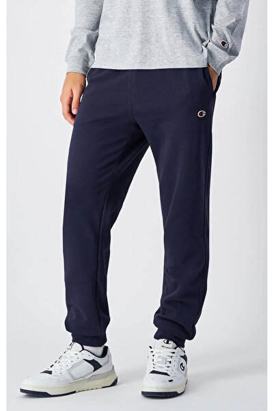Champion Icons Rib Cuff Pants Lacivert Erkek Eşofman Altı-220733-BS501