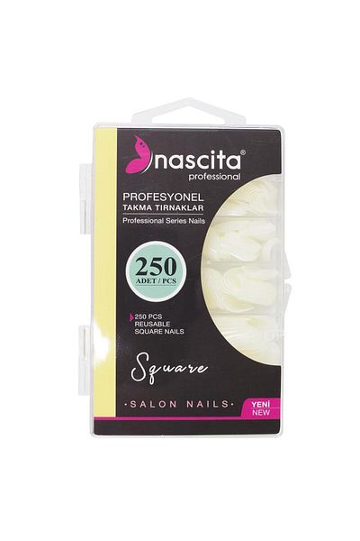 nascita False Nails 250 Li Square Nasnaıl00173