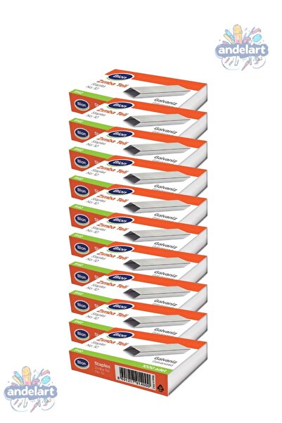 andelart Bion Zımba Teli No:10 10 paket (1000 Adet)