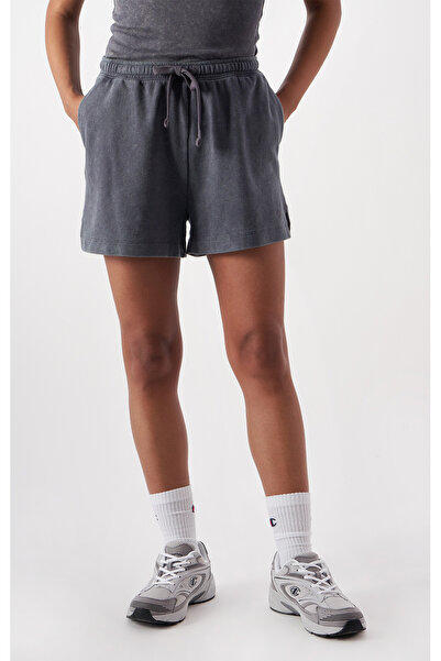 Champion Mineral Dye Shorts Gri Kadın Şort -117726-VS517