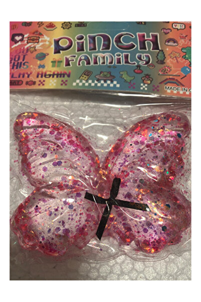 BalonKasaba Kelebek Sukuşi KARIŞIK RENK Yumoş Jel Stres Oyuncağı Kelebek Mode...