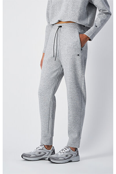 Champion C-Tech Cuffed Pants Gri Kadın Eşofman Altı-117836-EM021