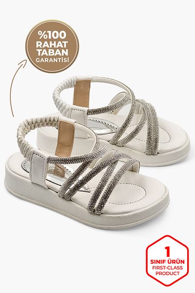 CARLA BELLA Sandale Copii Cu Pietre Zilnic Rochie De Seara Copii Cu Pietre Sandale Pantofi Ortopedici