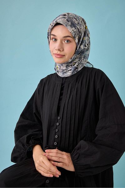 Silk Home Μαλακό βαμβακερό κασκόλ με μοτίβο Bodrum