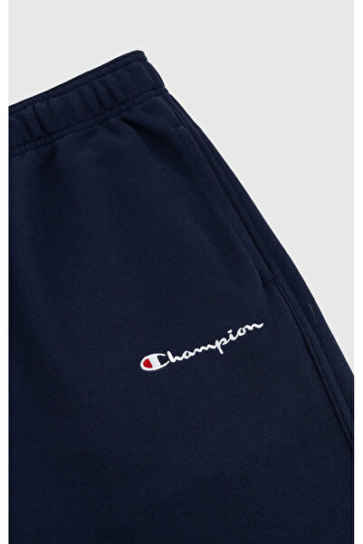 Champion Authentic Pants Elastic Cuff Pants Lacivert Erkek Eşofman Altı-220801-BS501