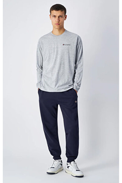 Champion Icons Rib Cuff Pants Lacivert Erkek Eşofman Altı-220733-BS501