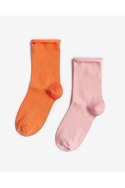 Minim عبوة من 2 جوارب نسائية من القطن العضوي