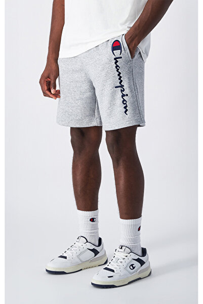 Champion Authentic Pants Shorts Gri Erkek Şort-220304-EM021