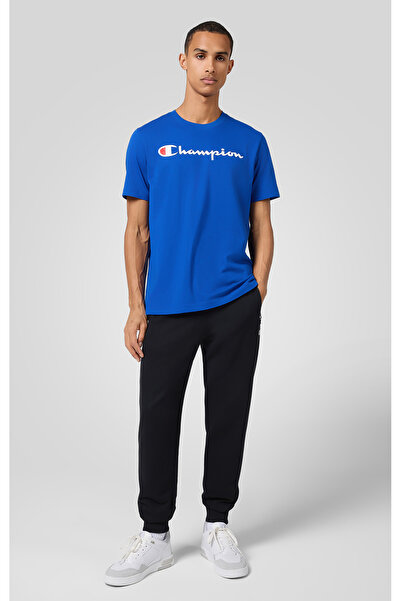 Champion Icons Rib Cuff Pants Siyah Erkek Eşofman Altı-220804-KK001