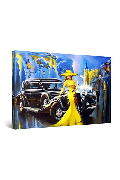 startonight Tablou DualView Startonight Doamna misterioasa, 80 cm x 120 cm