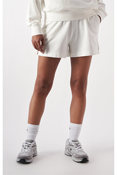 Champion Mineral Dye Shorts White Women's Shorts -117726-Ww048