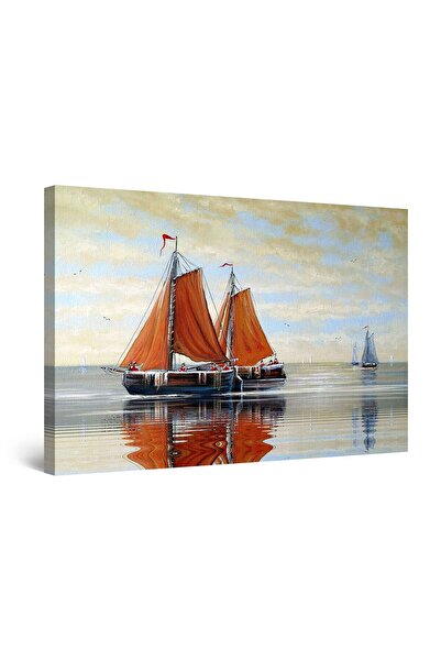 startonight Tablou DualView Startonight Barci cu Vela, 90 cm x 60 cm