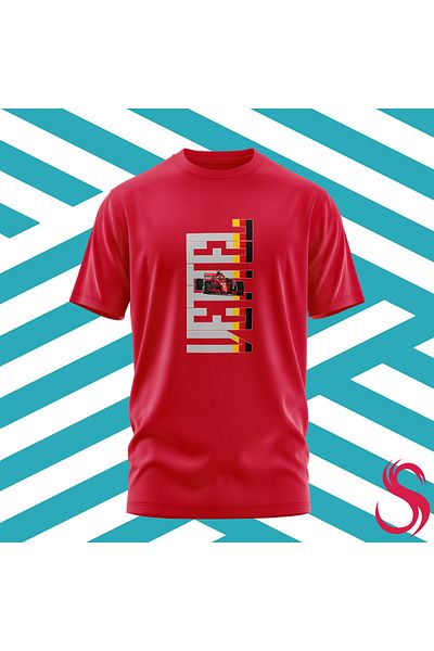 Scudetto T-Shirt Vettel Sf90 Unisex Tee