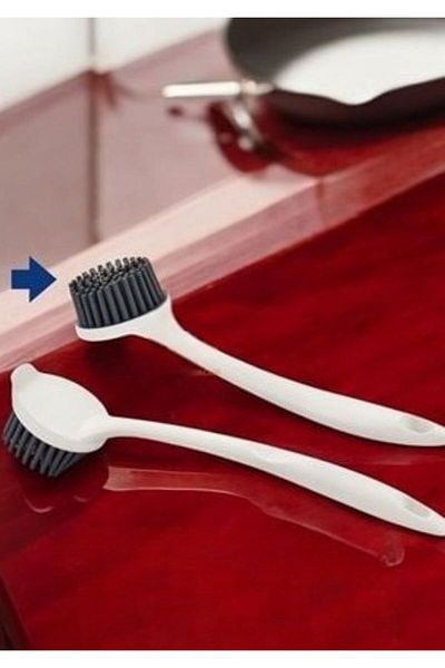 MBB ETİCARET Teflon and Granite Pan Pot Brush Silicone Teflon Brush