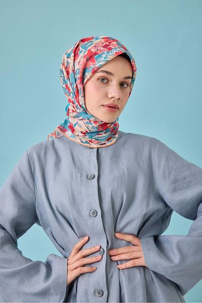 Silk Home Eșarfă din bumbac moale cu model Bodrum