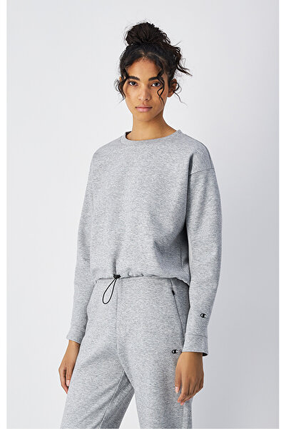 Champion C-Tech Crewneck Sweatshirt Gray Women's Sweatshirt-117842-Em021