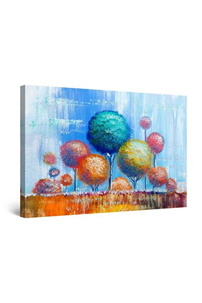 startonight Tablou DualView Startonight Copacii multicolori, 90 cm x 60 cm