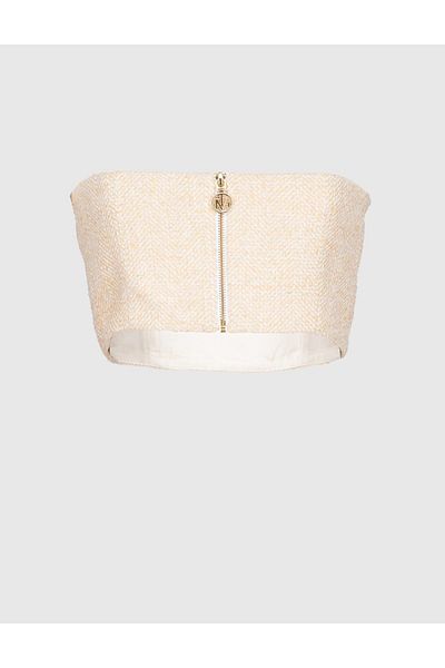 İLVİ Upazila Ecru Women's Bustier