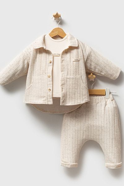 MixMax Bebe Baby Boy Renewall 3 Piece Set 100% Cotton