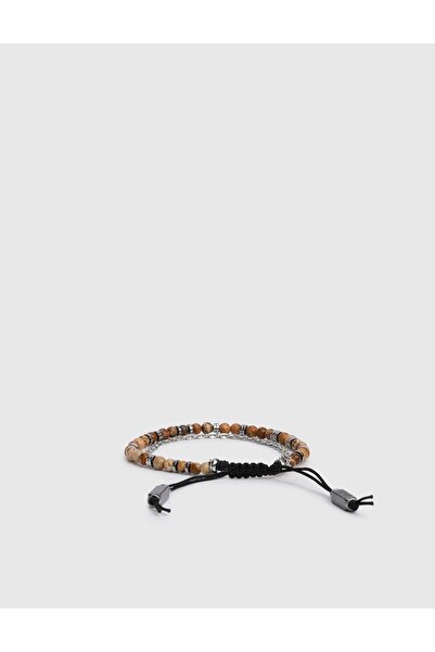 İLVİ Douglas Beige Men's Bracelet